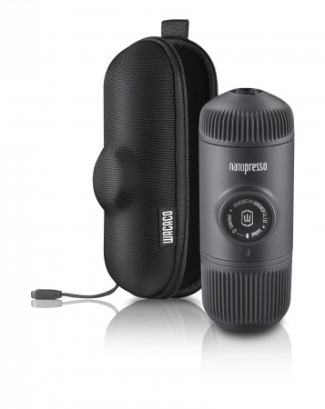 Портативная эспрессо машина Nanopresso Grey + Case