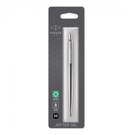 Гелевая ручка Parker Jotter Core K694, Stainless Steel CT