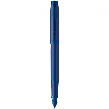 Перьевая ручка Parker IM Monochrome F328 Blue PVD, M