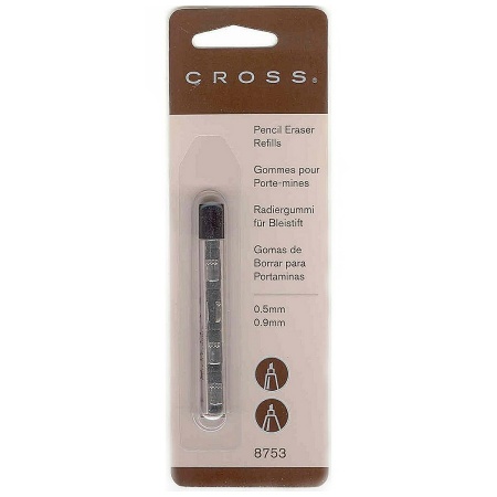 Ластик Cross для механического карандаша без кассеты, 5 шт