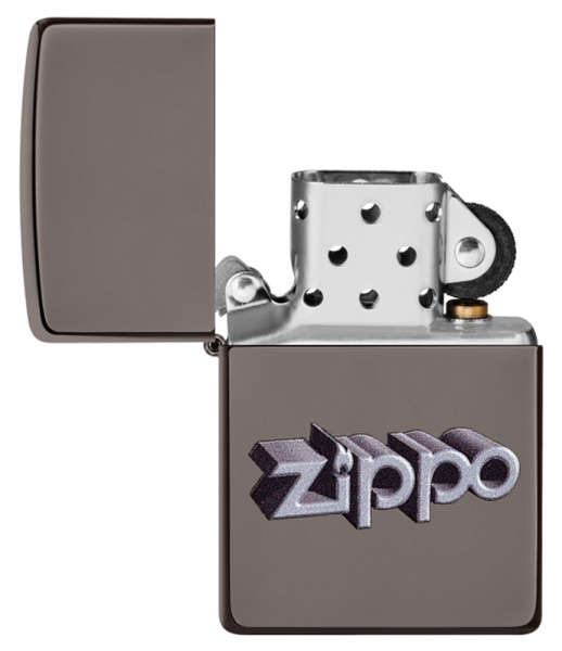 Зажигалка ZIPPO Zippo Design с покрытием Black Ice® 49417