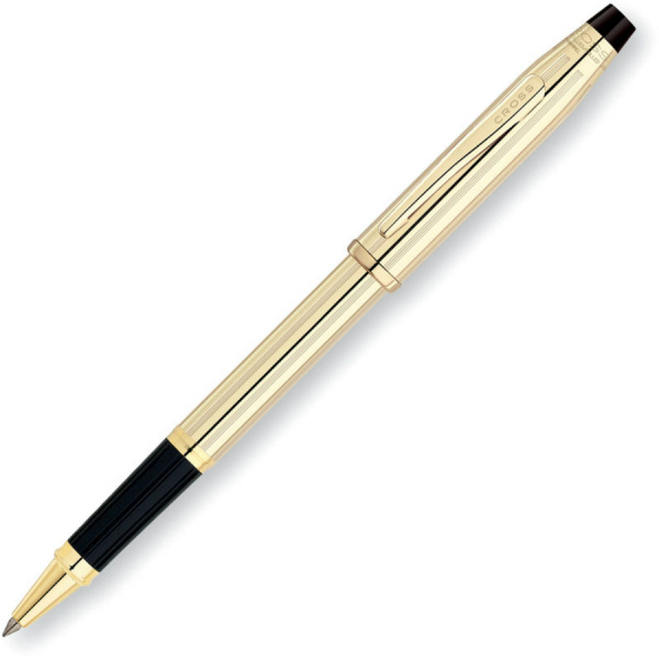 Ручка роллер Cross CENTURY II-10 KARAT ROLLED GOLD