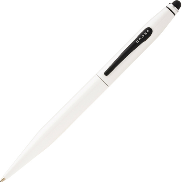 Ручка шариковая со стилусом Cross TECH2-PEARL WHITE