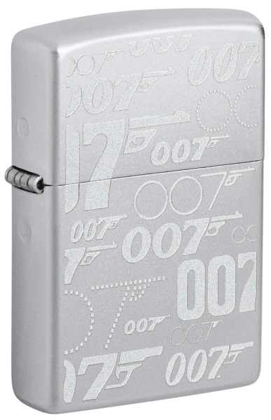Зажигалка ZIPPO James Bond™ с покрытием Satin Chrome 48735
