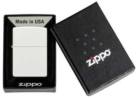 Зажигалка ZIPPO Classic с покрытием White Matte 214