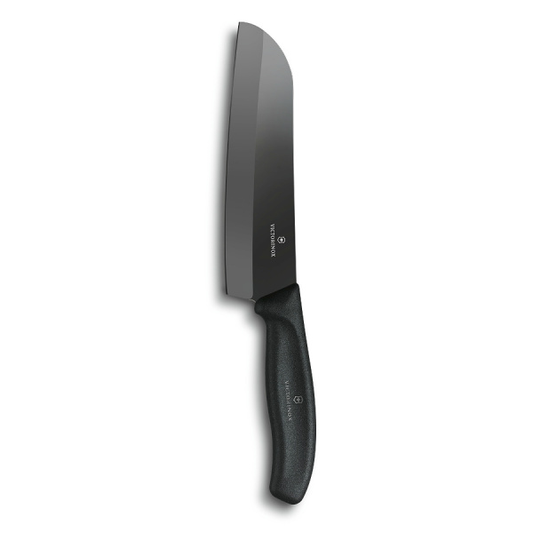 Нож Victorinox керамический, лезвие черное 17 см