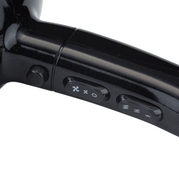 Фен DEWAL BEAUTY YumMy Black HD1000-Black