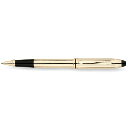 Ручка роллер Cross TOWNSEND-10 KARAT ROLLED GOLD