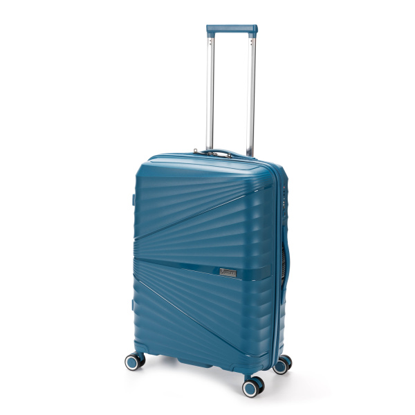 Чемодан TORBER Nevo T2207M-Blue