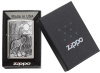 Зажигалка ZIPPO Timberwolves с покрытием Brushed Chrome 20855