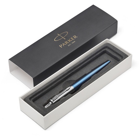 Ручка шариковая Parker Jotter Waterloo Blue CT
