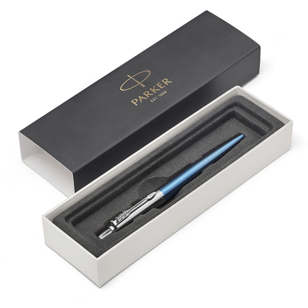 Ручка шариковая Parker Jotter Waterloo Blue CT