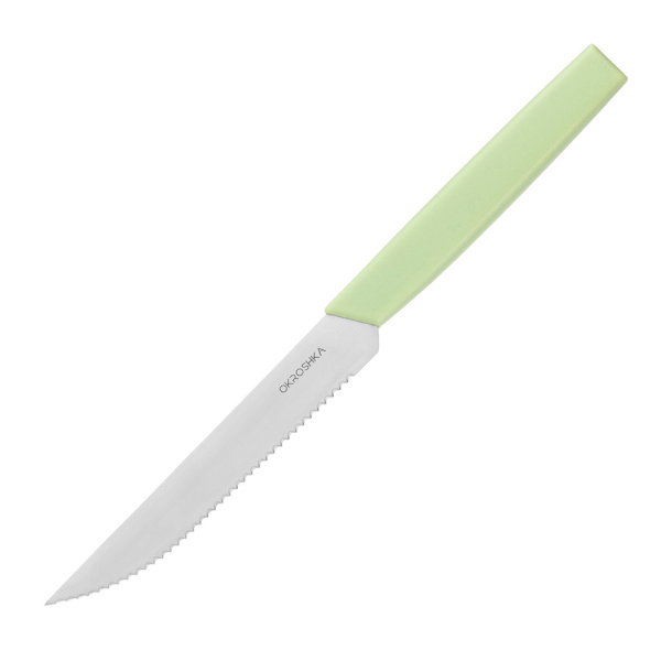 Нож для стейка OKROSHKA САЛАТ OK225P-GN-STS