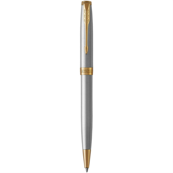 Ручка Parker Sonnet Сore - Stainless Steel GT, шариковая ручка, M