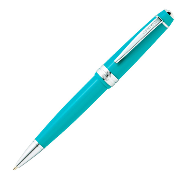 Шариковая ручка Cross Bailey Light - Teal Chrome