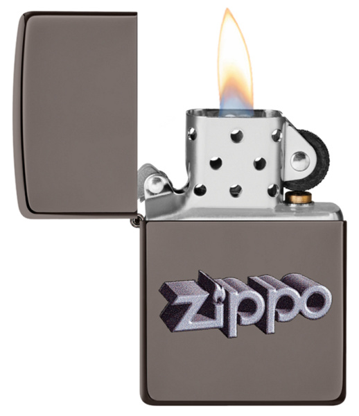 Зажигалка ZIPPO Zippo Design с покрытием Black Ice® 49417