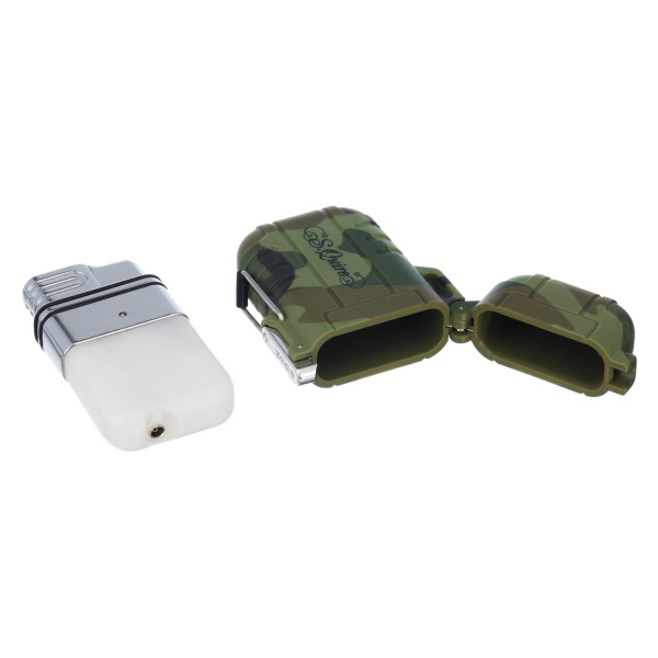 Зажигалка S.Quire газовая FL012-Green