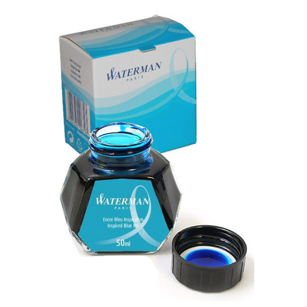 Waterman Чернила (флакон), голубые