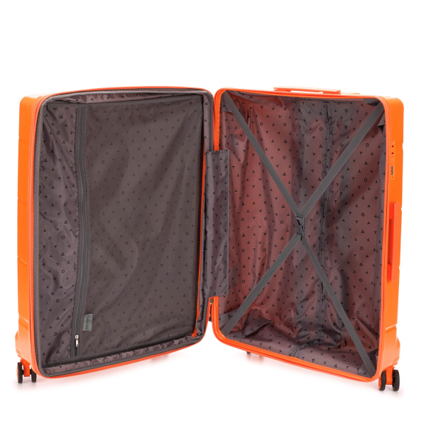 Чемодан TORBER В Отпуск T1908L-Orange