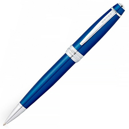 Ручка шариковая Cross BAILEY-BLUE LACQUER CT