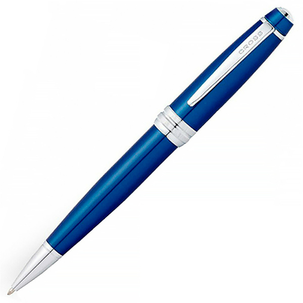 Ручка шариковая Cross BAILEY-BLUE LACQUER CT