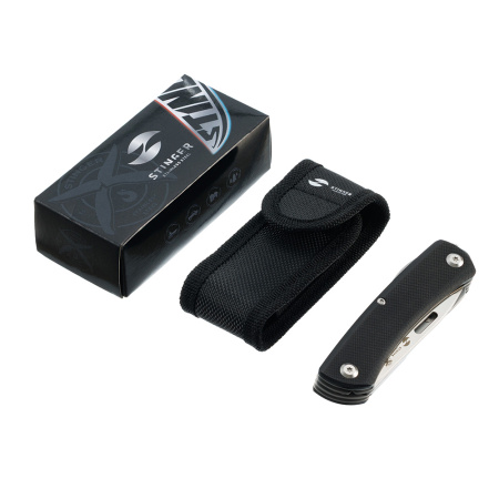Нож перочинный Stinger FK-6G10-BLK