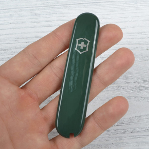 Передняя накладка для ножей VICTORINOX 91 мм, пластиковая, зелёная
