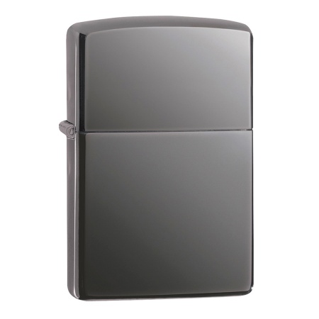 Подарочный набор Zippo: ветроустойчивая зажигалка Black Ice + вставной блок для зажигалок для трубок