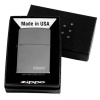 Зажигалка Zippo Black Ice W/Zippo Logo
