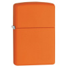 Зажигалка Zippo Classic Orange Matte