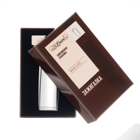 Зажигалка S.Quire газовая 430120-Steel