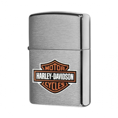 Зажигалка Zippo Harley-Davidson Brushed Chrome