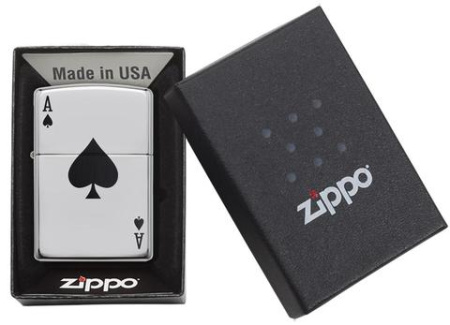 Зажигалка ZIPPO Сlassic с покрытием High Polish Chrome 24011