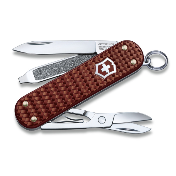 Нож-брелок Classic SD Precious Alox Hazel Brown VICTORINOX