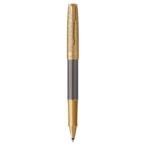 Ручка-роллер Parker Sonnet Pioneers T542, Arrow Grey GT