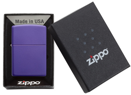 Зажигалка ZIPPO Purple Matte
