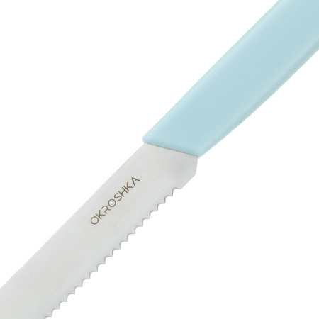 Нож cтоловый OKROSHKA САЛАТ OK225P-BL-CTS
