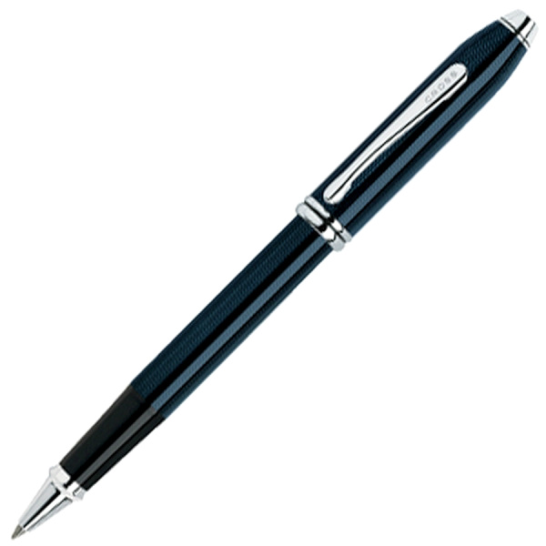 Ручка роллер Cross TOWNSEND-QUARTZ BLUE LACQUER