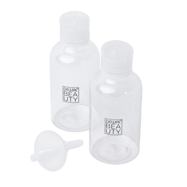 Дорожный набор баночек для путешествий Dewal Beauty DBTS2B