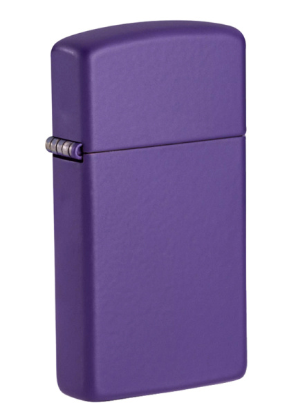 Зажигалка ZIPPO Slim® с покрытием Purple Matte 1637