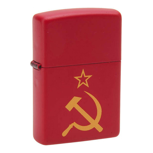 Зажигалка Zippo Серп и молот