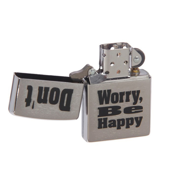 Зажигалка Zippo Don't worry