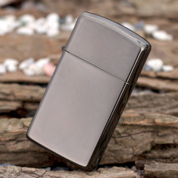 Зажигалка Zippo Slim Black Ice