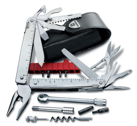 Мультитул VICTORINOX SwissTool X Plus Ratchet 3.0339.L