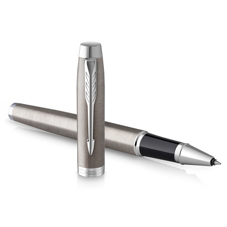 Ручка-роллер Parker IM Essential T319 - Brushed Metal CT