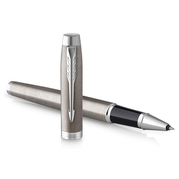 Ручка-роллер Parker IM Essential T319 - Brushed Metal CT