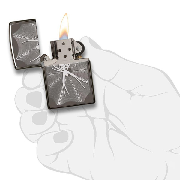 Зажигалка Zippo Spider & Web Design
