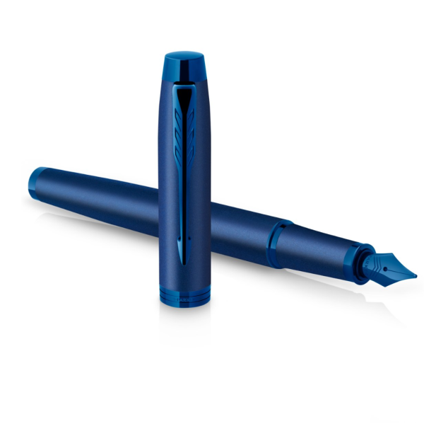 Ручка перьевая Parker "IM Professionals Monochrome Blue" синяя