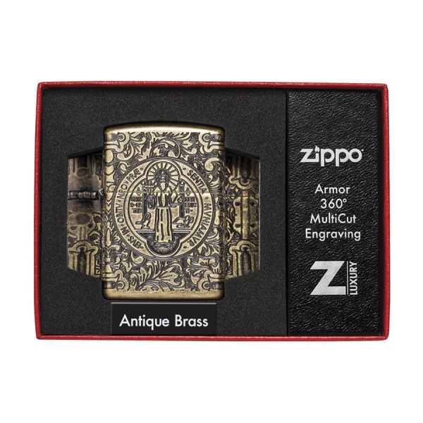 Зажигалка Zippo St. Benedict Design