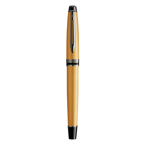 Ручка-роллер Waterman Expert DeLuxe - Metallic Gold RT